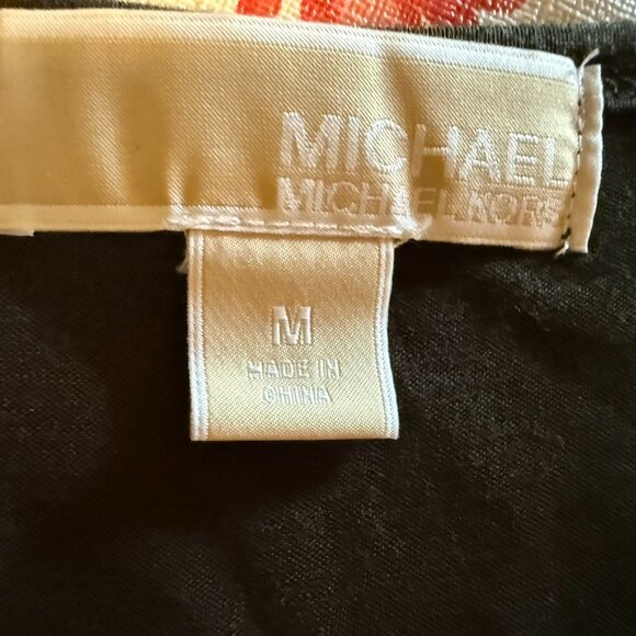 Michael Kors - Black Tank, Gold Sequined Front - Medium - Picture 4 of 5